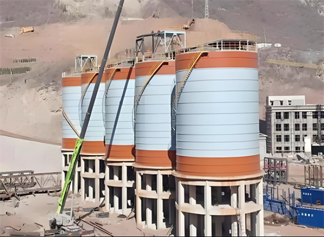 石河镇高架钢板仓